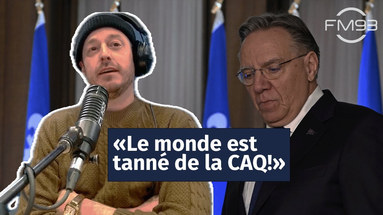 «Le monde est tanné de la CAQ au complet!» : Olivier Primeau commente le départ de François Legault