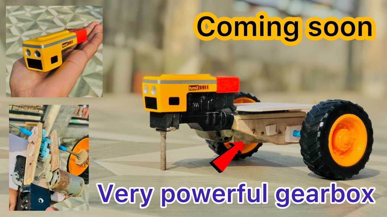 How to make a powerful gearbox for powerful tractor