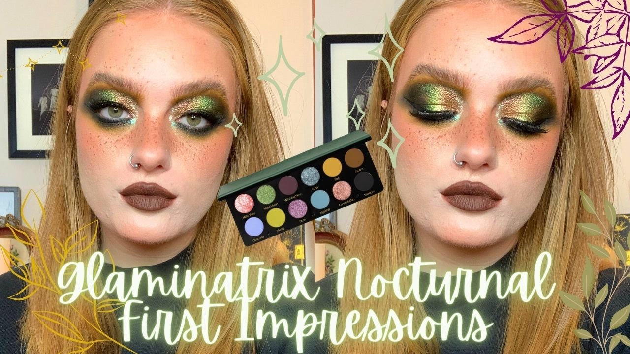 Glaminatrix Nocturnal Palette First Impressions and Eye Swatches! Worth The Money??