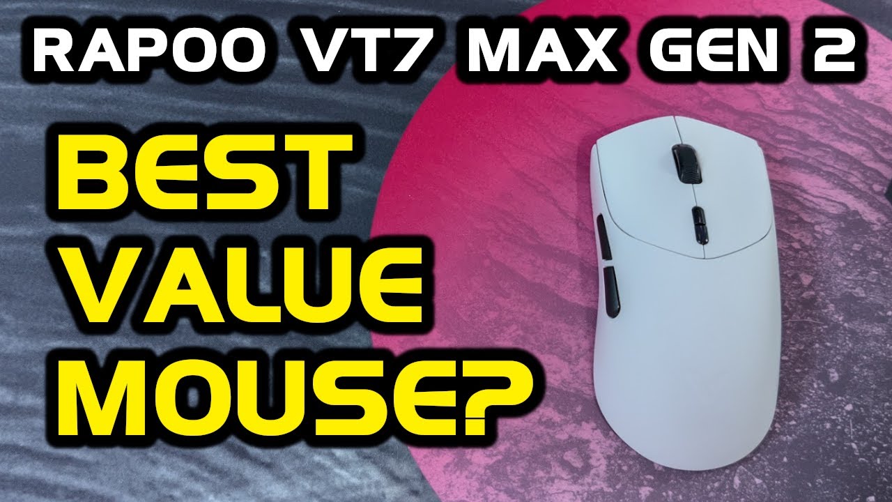 Игровая мышь Rapoo VT7 Max Gen 2 — стоит ли 60 долларов?