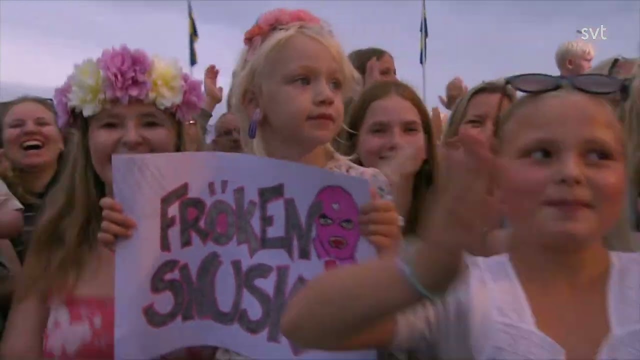 Fr&ouml;ken Snusk - Ung och fria. Alls&aring;ng p&aring; skansen 2024.