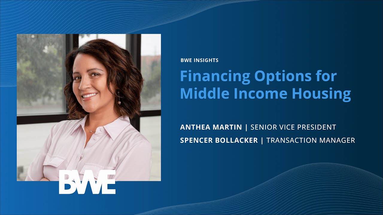 Financing Options for Middle Income Housing