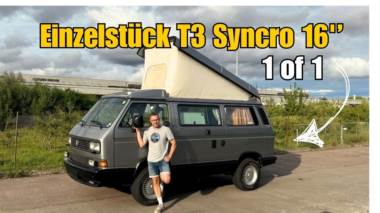 Seltenster VW T3 Syncro 16 Zoll? Einzelstück (1 of 1)!🔥 ROOMTOUR