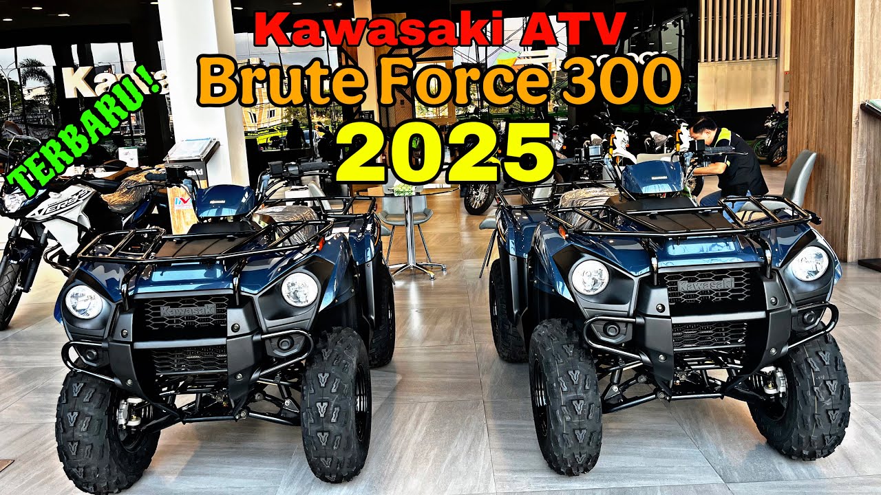 TERBARU ! Kawasaki ATV Brute Force 300. Harga, Spesifikasi, dan Detail Tampilannya