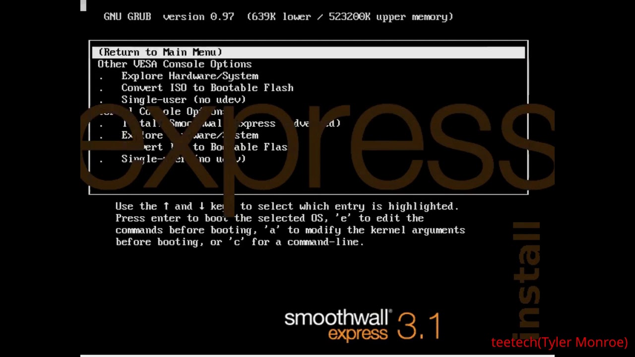 Начало работы с Smoothwall Express