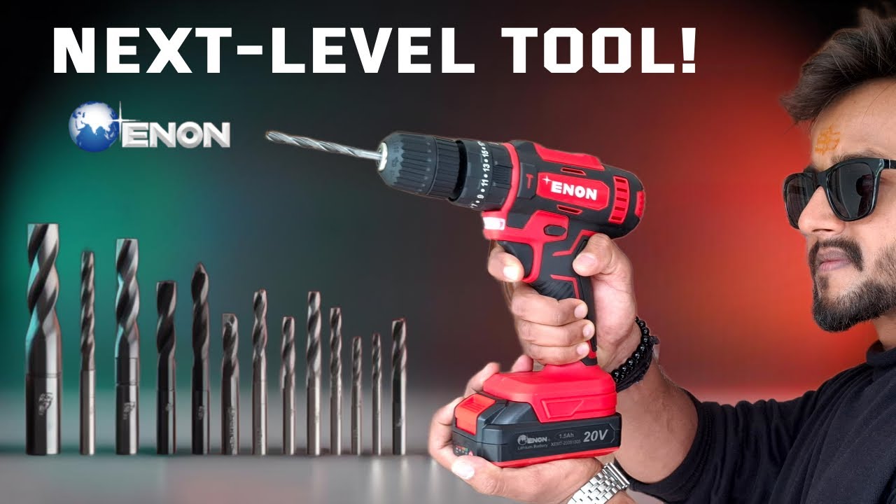 Best Budget Cordless Drill ? Enon XE-CD 2011 Unboxing | Shivam Solanki