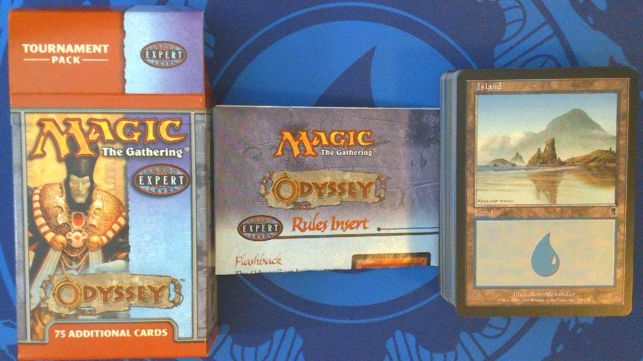 Турнирный набор Magic the Gathering 2001 Odyssey #ThrowbackThursday 76 #mtg #odyssey
