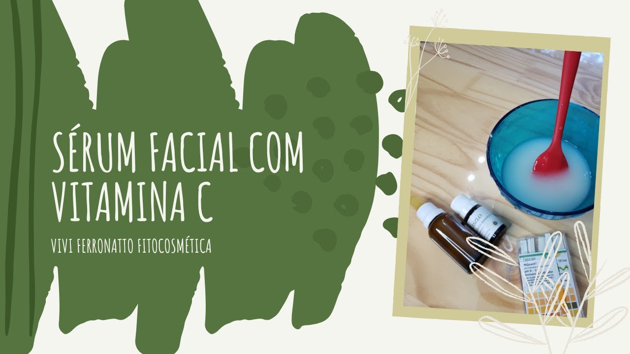 Sérum com vitamina C - Natural e Vegano - Vivi Ferronatto Fitocosmética
