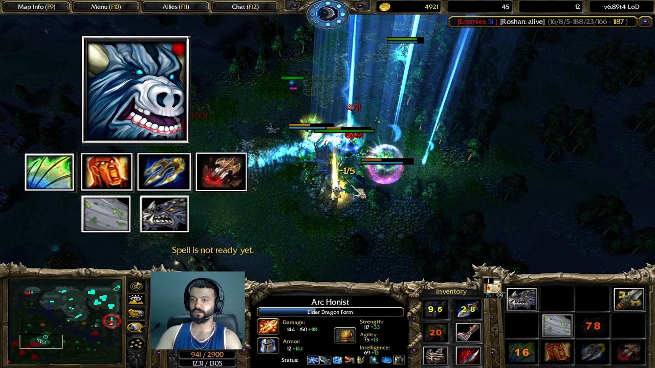 Dota Lod-Hard Carry-DK Phantom-BeyondGodlike-Carry Molaei
