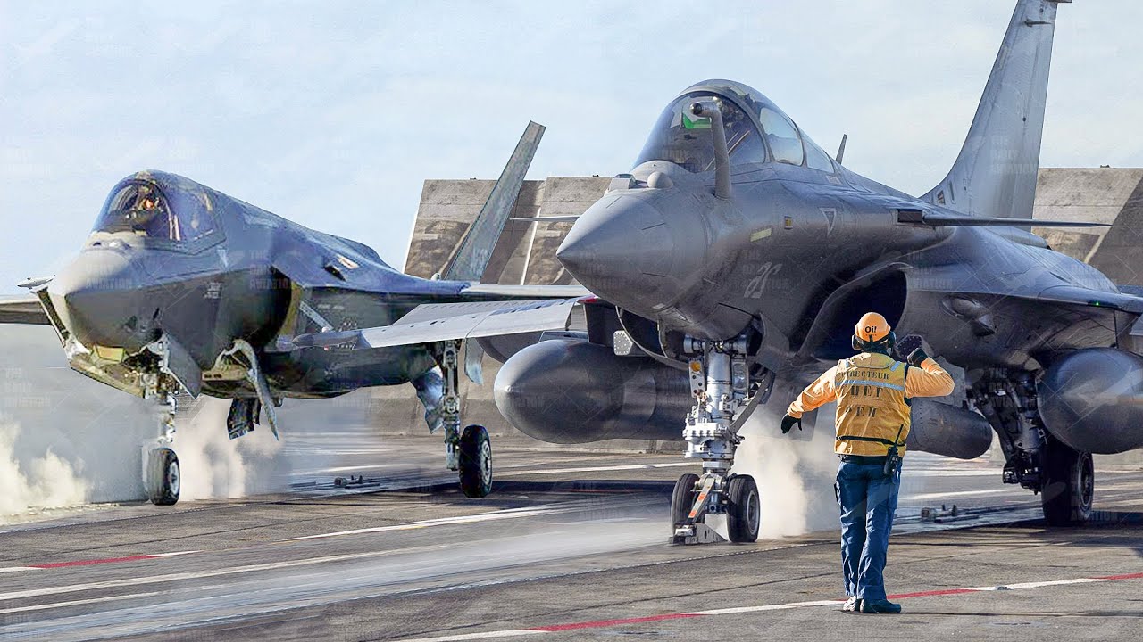 Operating $200 Million French Rafale Fighter Jets on US Aircraft Carrier