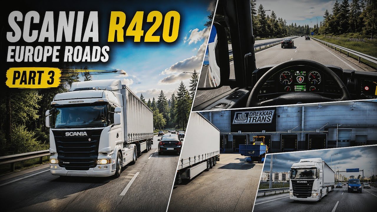 ETS2 1.58 | Final da Viagem com a Scania R420