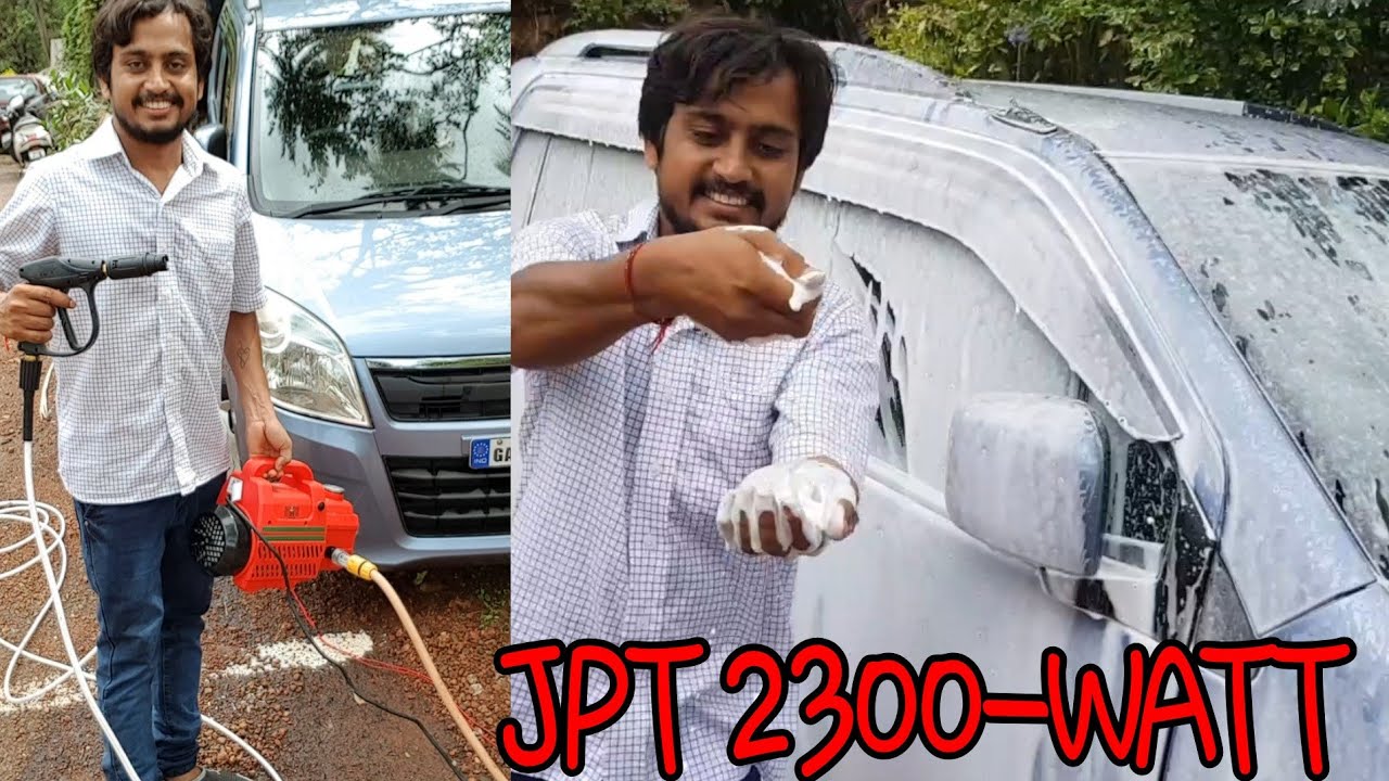 JPT 2300-WATT car washer | foam wash | nitto rai