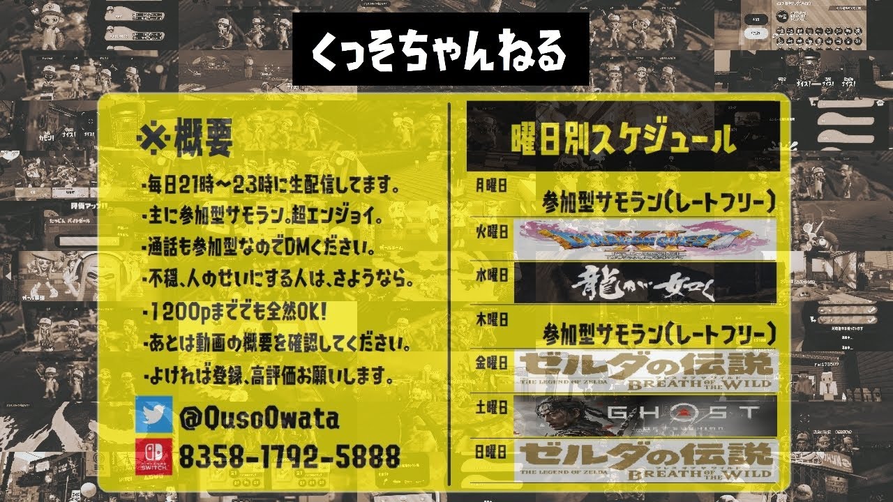 【参加型！筋トレ！サーモンラン！！！】初見歓迎！通話も参加型！どんぴこ闘技場【スプラトゥーン3】(25/12/04)
