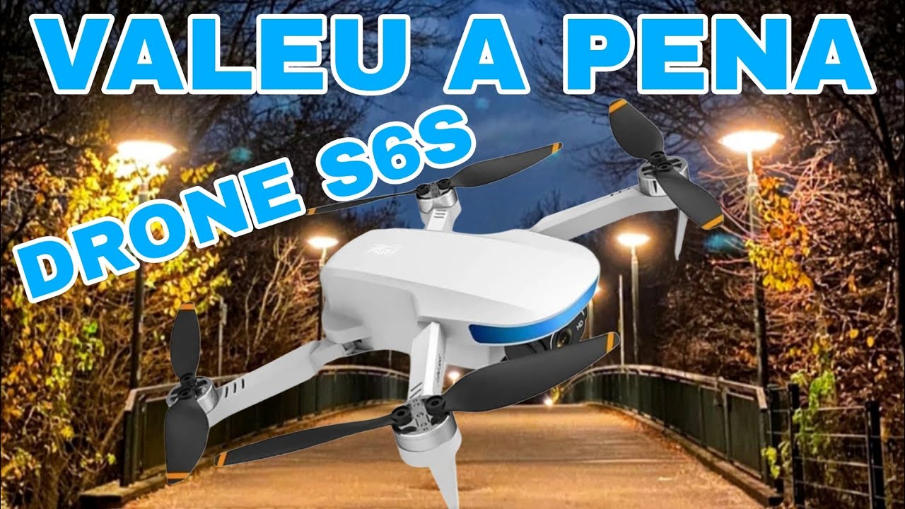 Unboxing de um dos Drones que eu Mais Gostei Este Drone é o S6S Mini que Drone Gostoso de Pilotar