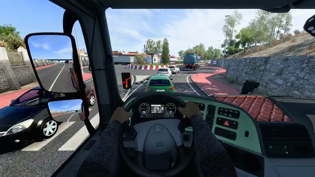 Moving a Double Trailer in Spain ETS2