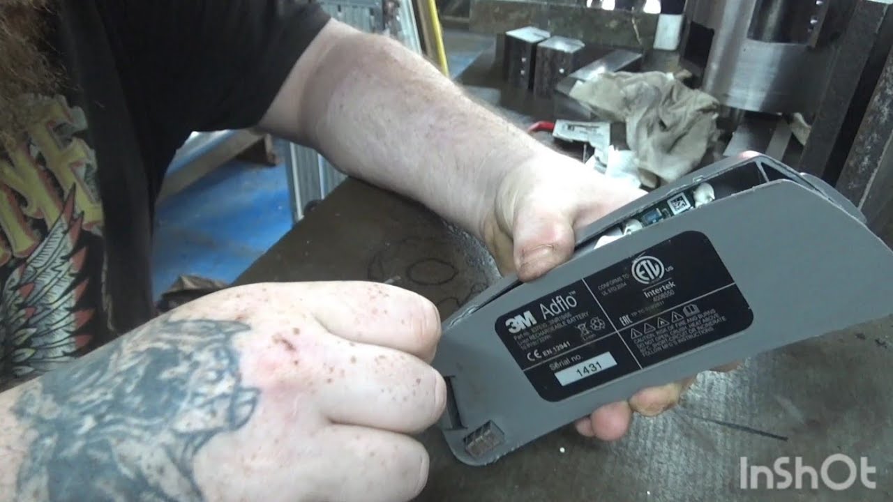  battery pack repair Speedglas 9100xx fx adflo