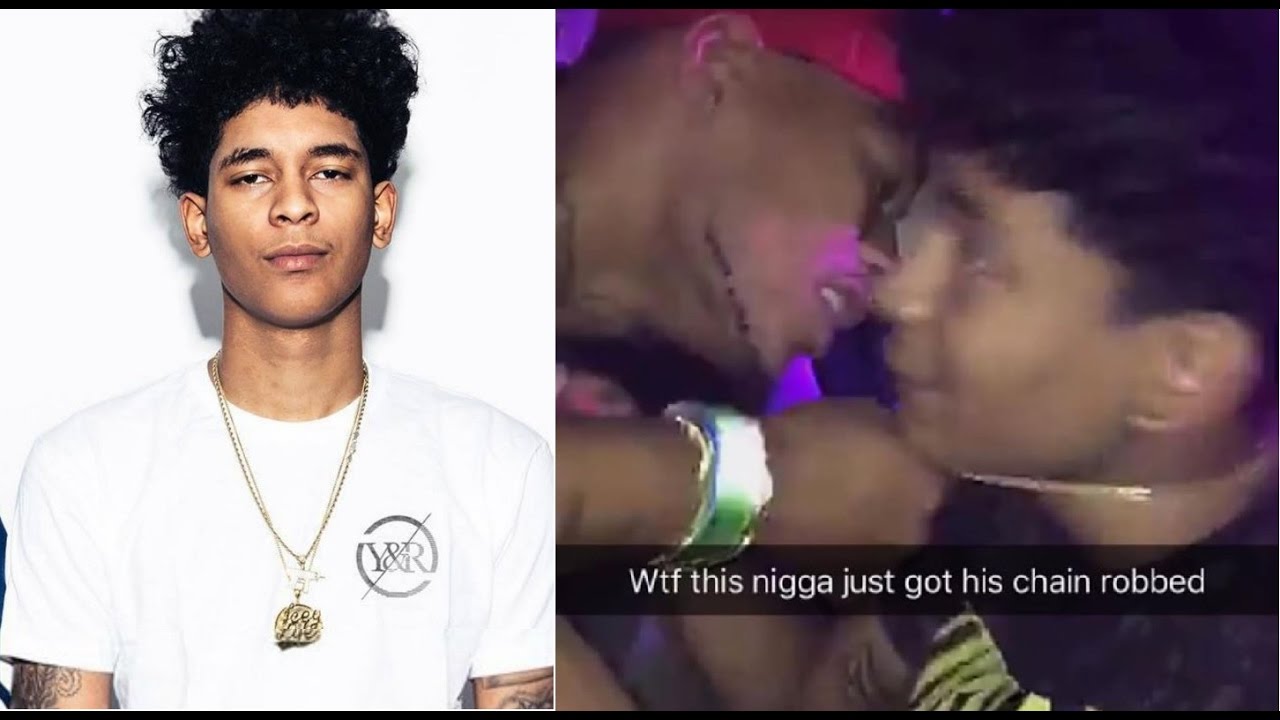 Trill Sammy gets his Chain Snatched in Greensboro, NC by another rapper LITO BANDZ.