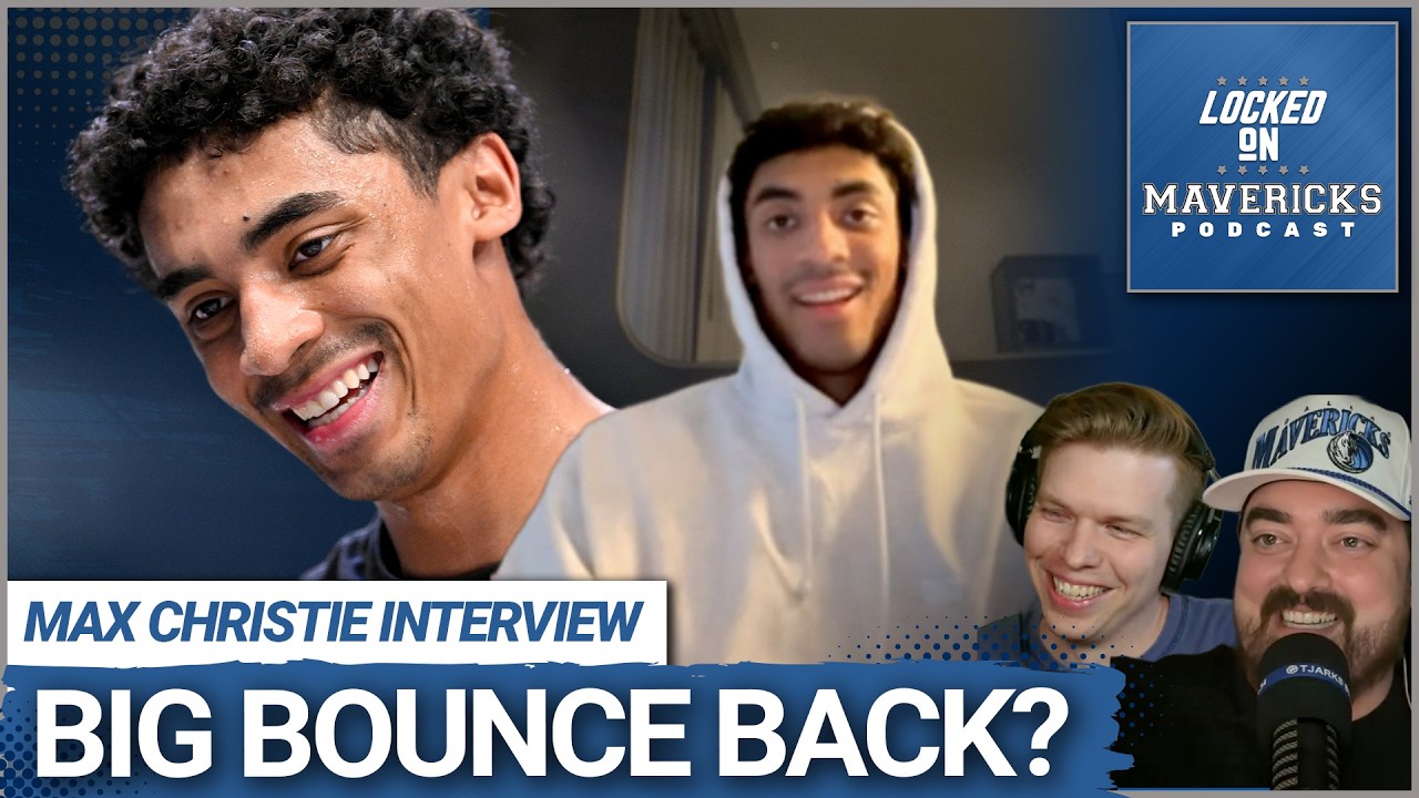 INTERVIEW: Max Christie Explains the Mavs' Struggles, Playing with Cooper Flagg & More