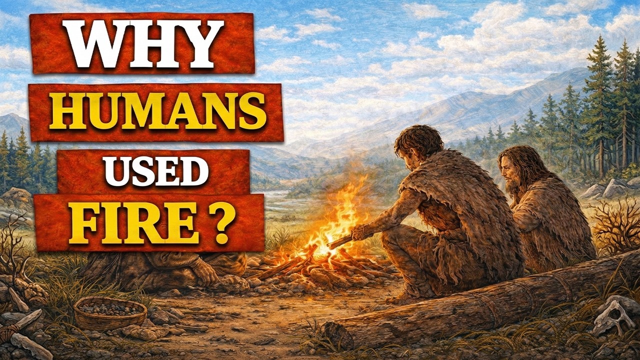 Why Fire Was the Only Light Humans Had for 200,000 Years | History for Sleep