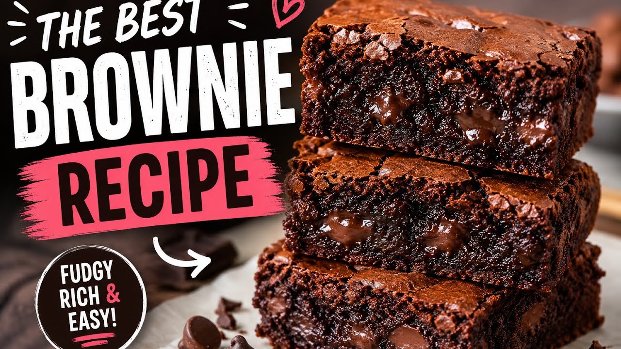 FUDGY EGGLESS BROWNIES....✨️
