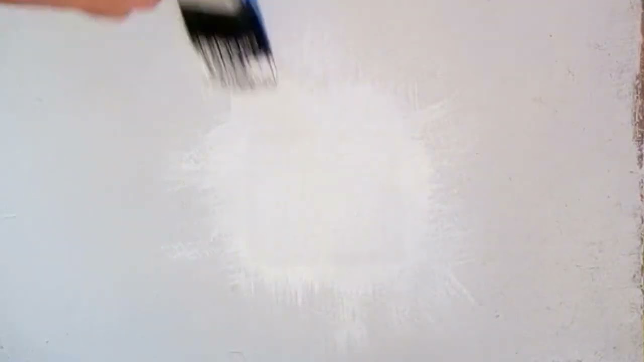 How to feather a painted patch with inconsistent colours