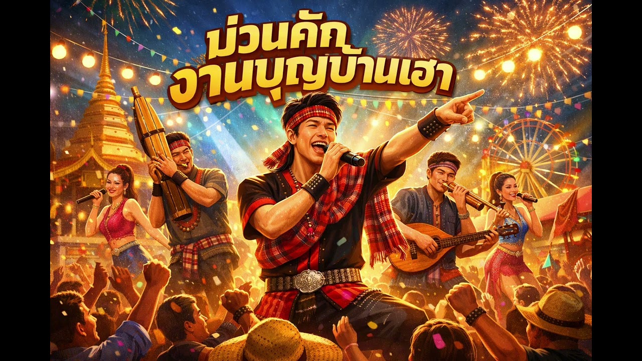 ม่วนคักงานบุญบ้านเฮา