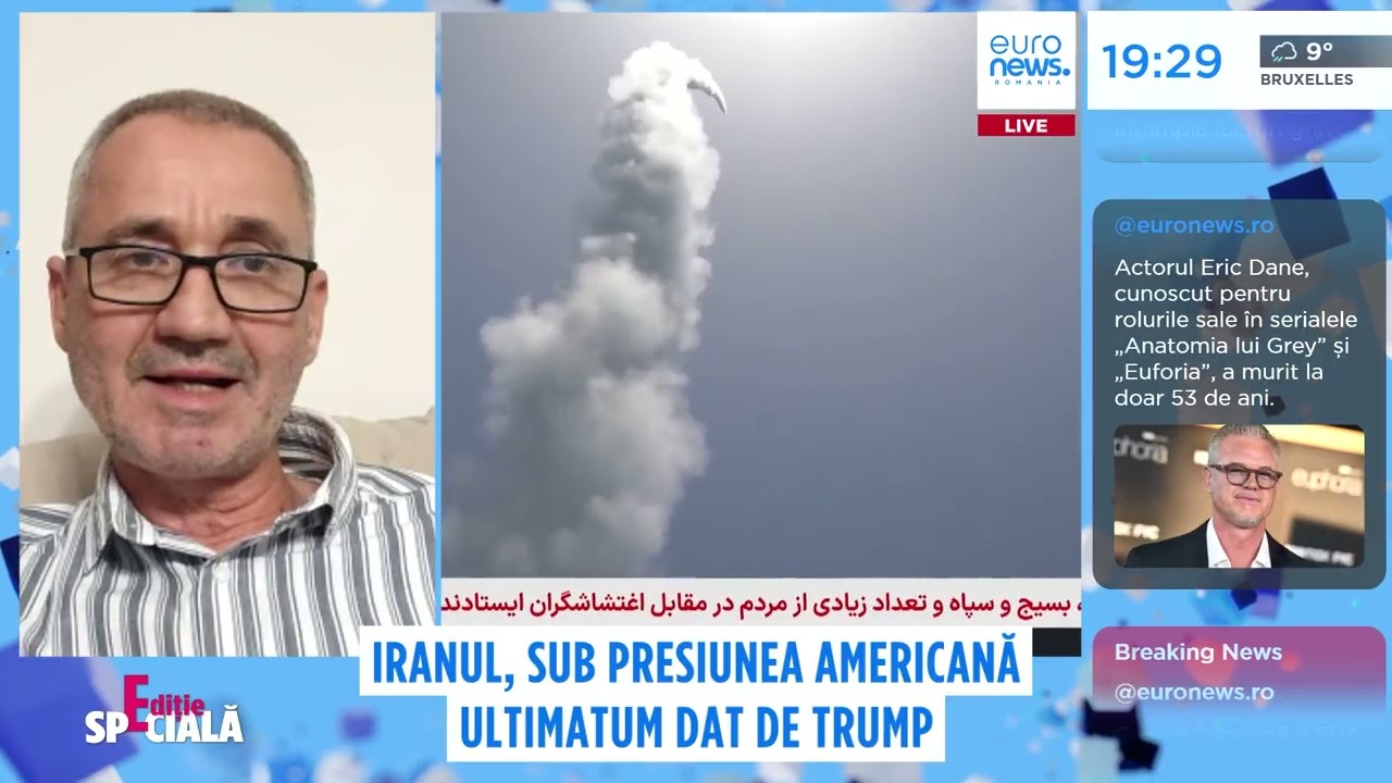 Iran, sub presiune americană. Va interveni militar? Sandu Mateiu: „SUA nu mai pot să dea înapoi”