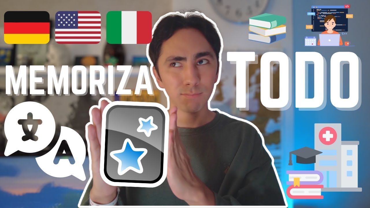 C&oacute;mo MEMORIZAR cualquier cosa - Anki TUTORIAL 🧠