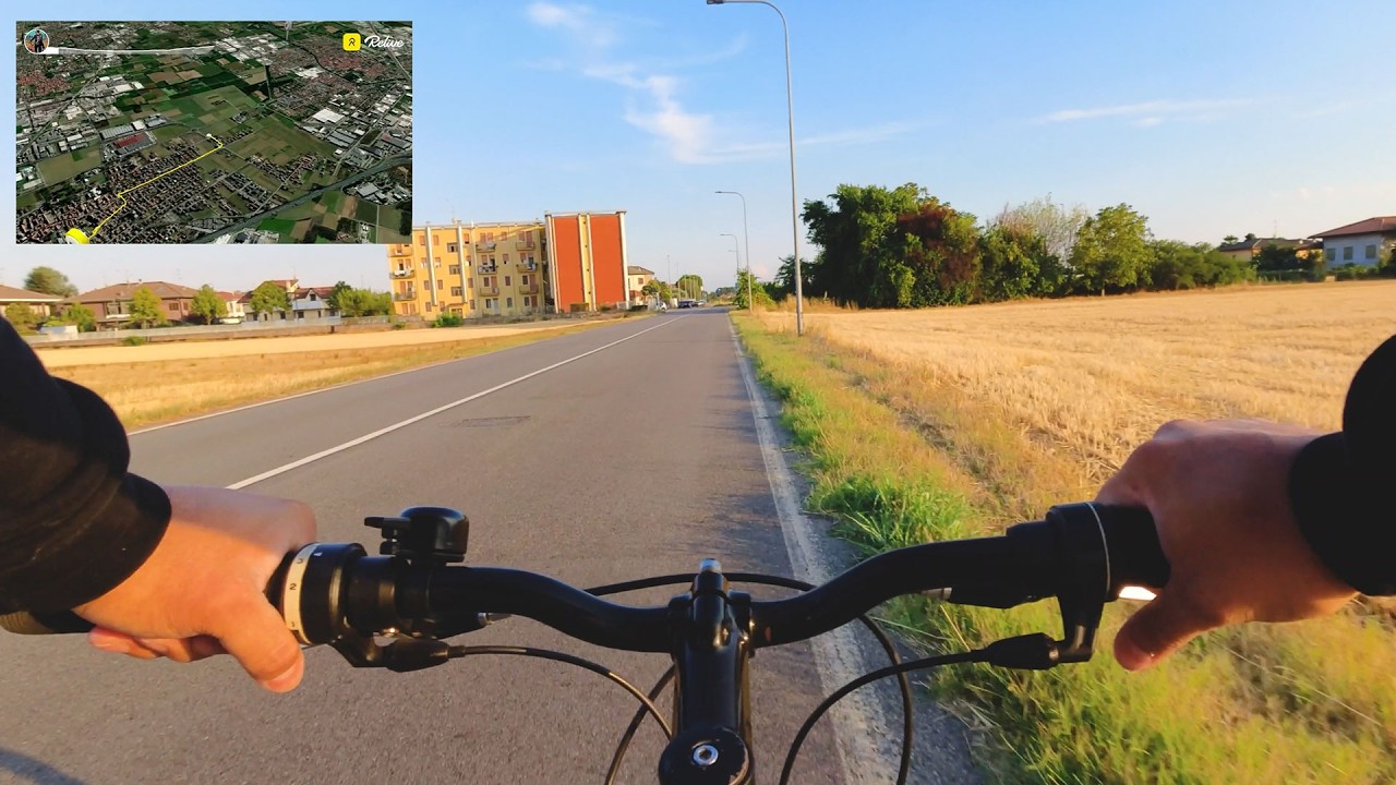Recorrí 13 km para un paquete de Amazon en una bicicleta de montaña POV con la Insta360 One RS