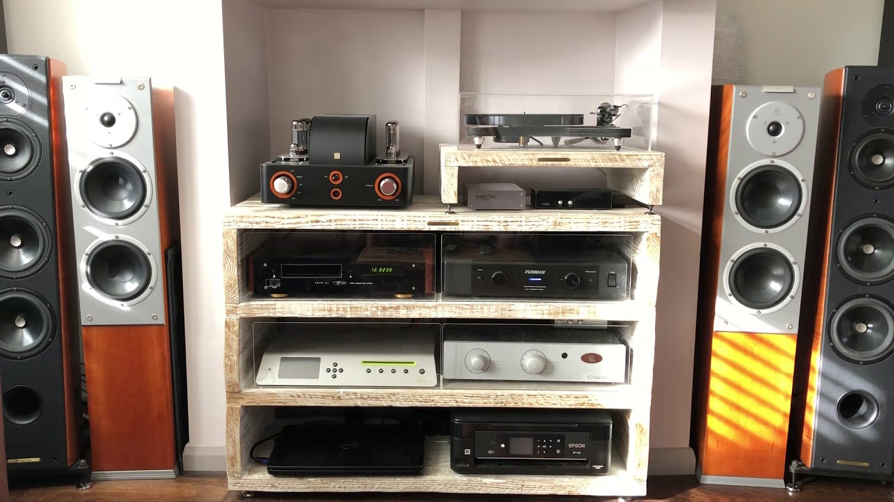 Unison Research S6 , Lector CDP 0.6 T , Audiovector Mi3 signature , Furman Elite 16 - Tin Pan Alley