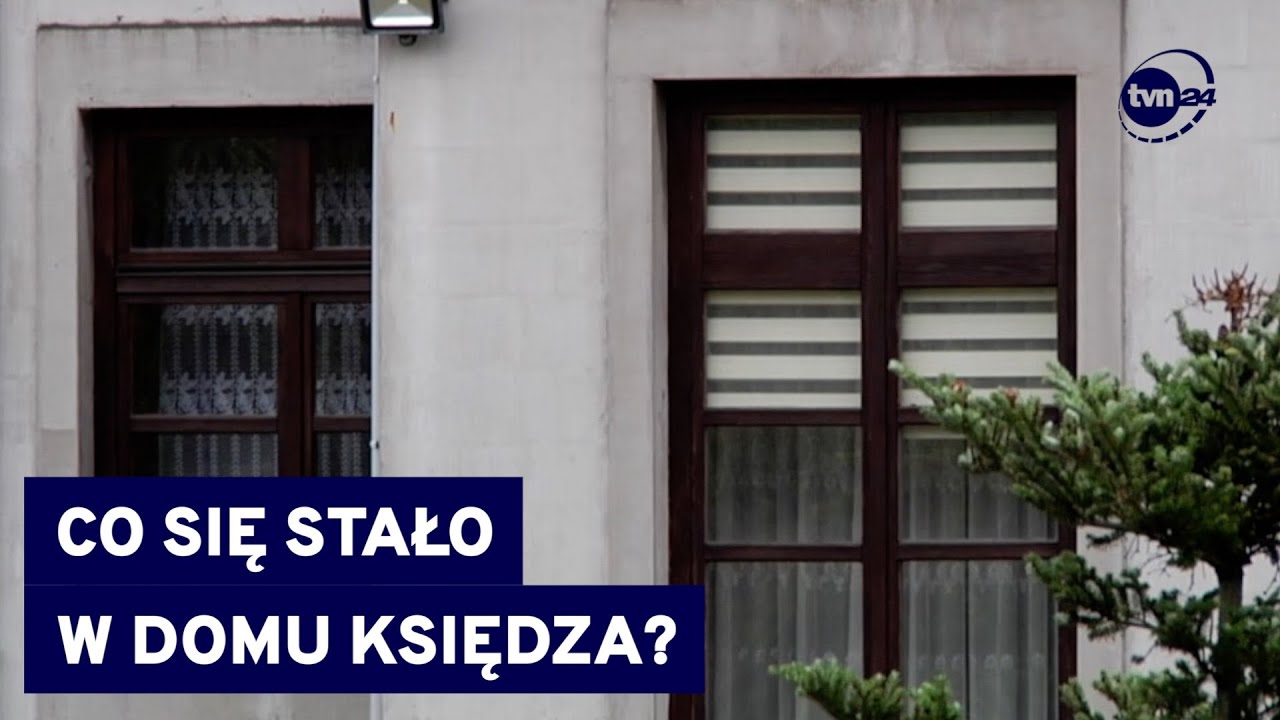 Ciało mężczyzny na plebanii w Drobinie. Kuria zawiesza wikarego. Jest śledztwo @TVN24
