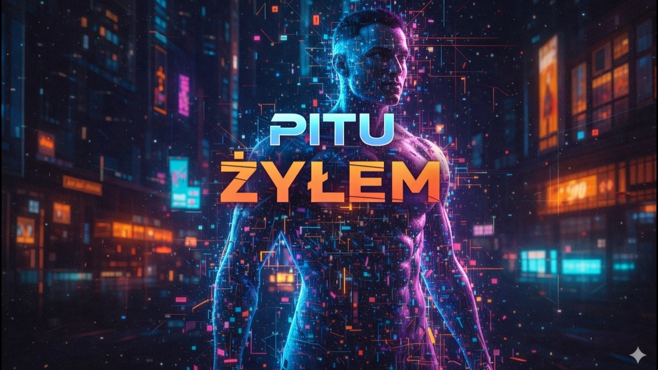 PITU - Żyłem ( synthwave synthpop new retrowave pop rock vocal synthwave AI MUSIC )