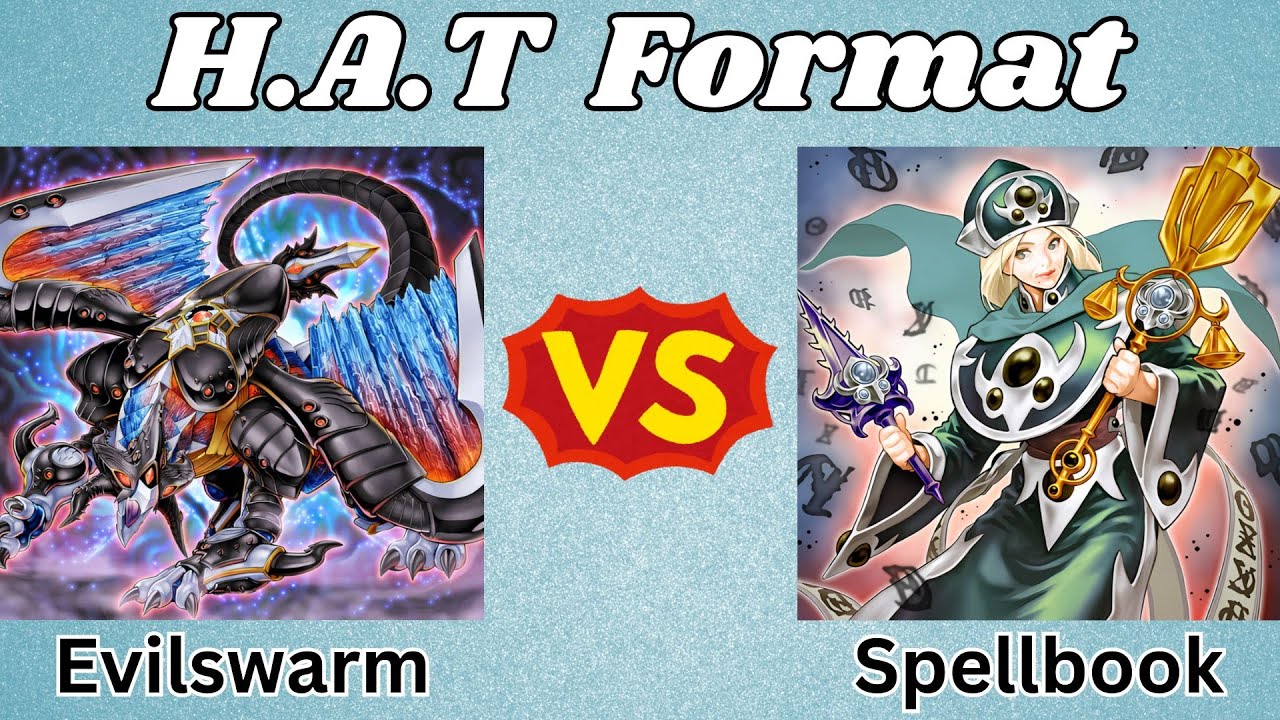 Evilswarm Vs Spellbook! | HAT Format Replay Review! | (2014 Yu-Gi-Oh! WCQ)