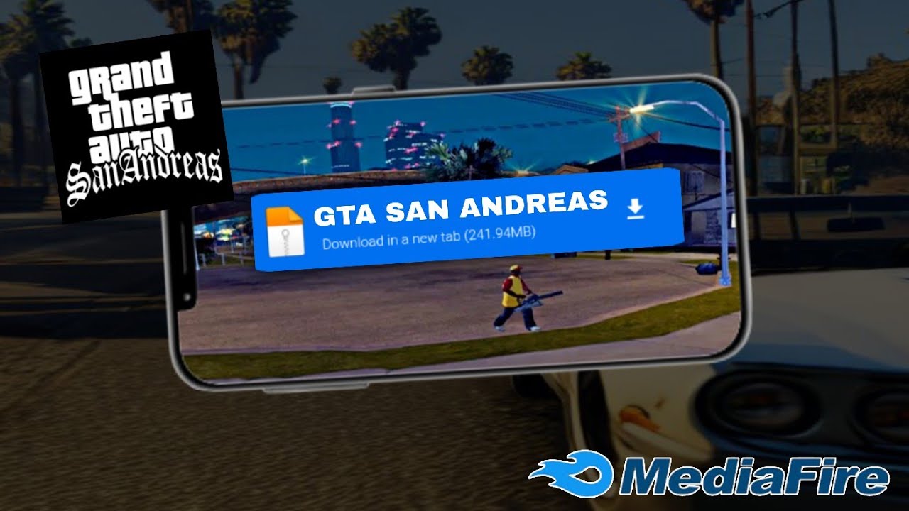 GTA SAN ANDREAS LITE SEM MODIFICAÇÕES PARA ANDROID!! APK + DATA ORIGINAL
