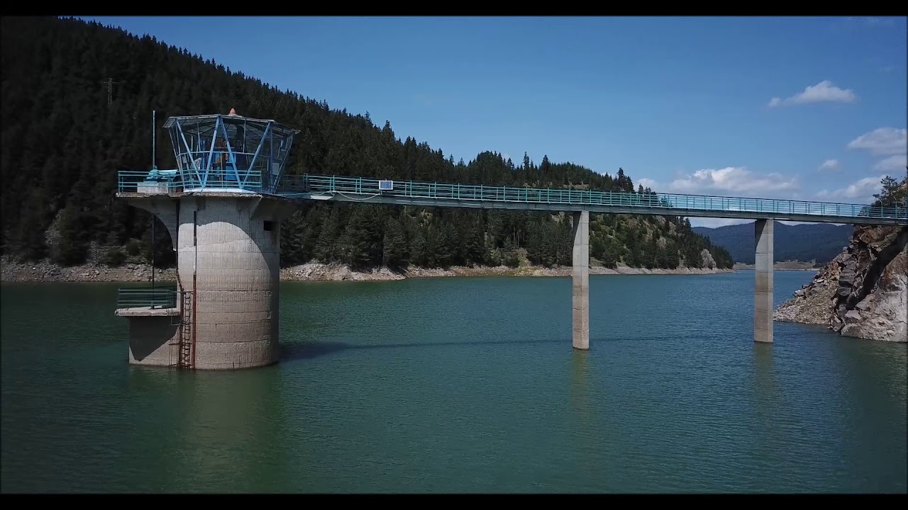 Язовир Доспат Dospat Dam from the sky Bulgaria DJI Mavic Pro