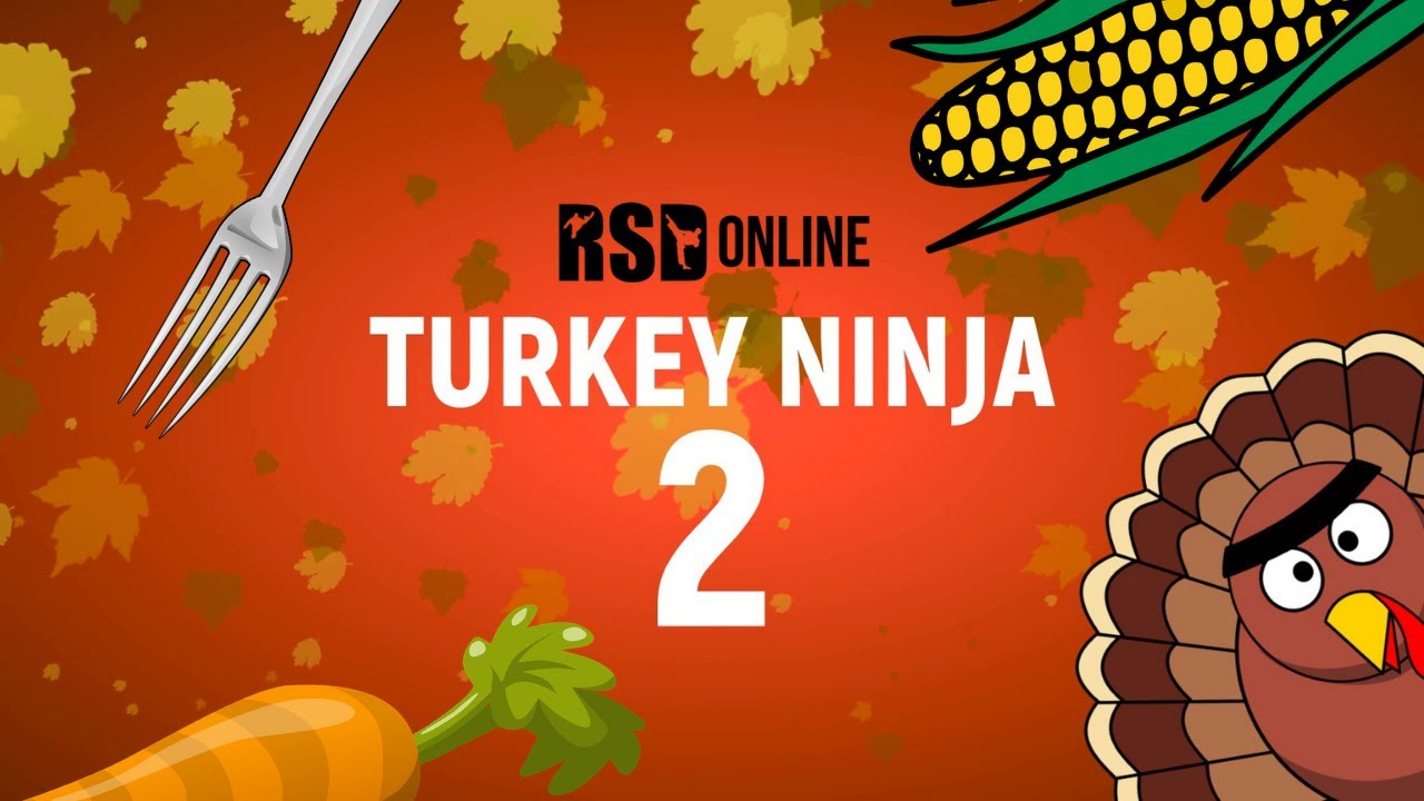 Turkey Ninja 2 - Thanksgiving Virtual Fitness Workout (Get Active Games)