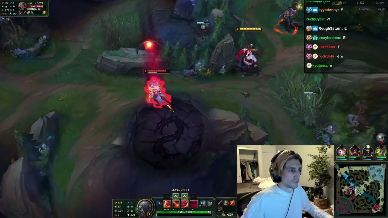 xQc plays League of Legends | April 1, 2022