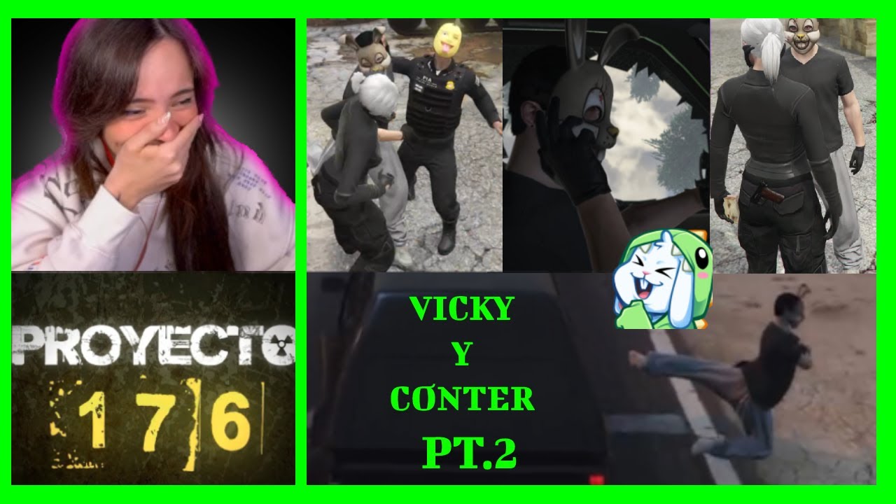 VICKY PALAMI Y CONTERSTINE | MEJORES MOMENTOS EN PROYECTO 176 PT 2. 🐷🐰