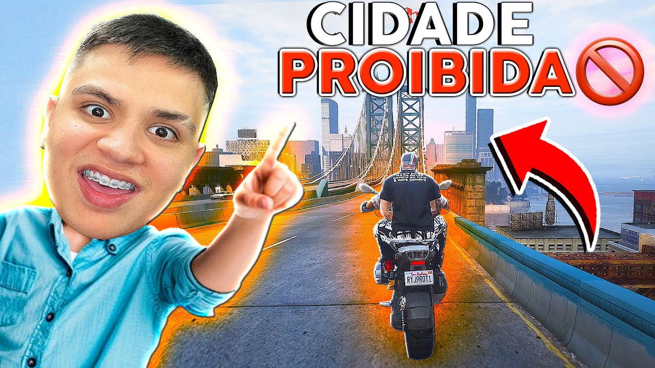 A CIDADE PROIBIDA no GTA RP! VIREI CRlMINOSO! (Paulinho o LOKO)