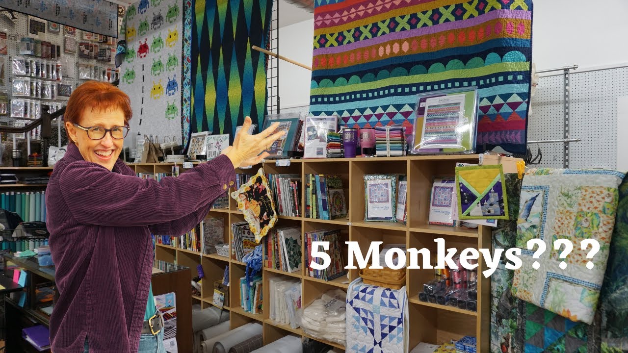 5 Little Monkeys Quilt Shop - Ashville, NC