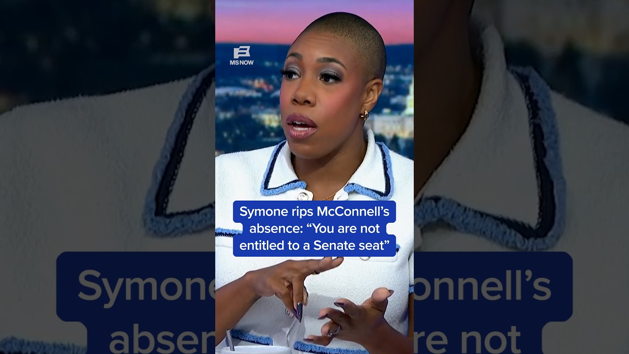 Symone rips McConnell&rsquo;s absence: &ldquo;You are not entitled to a Senate seat&rdquo;