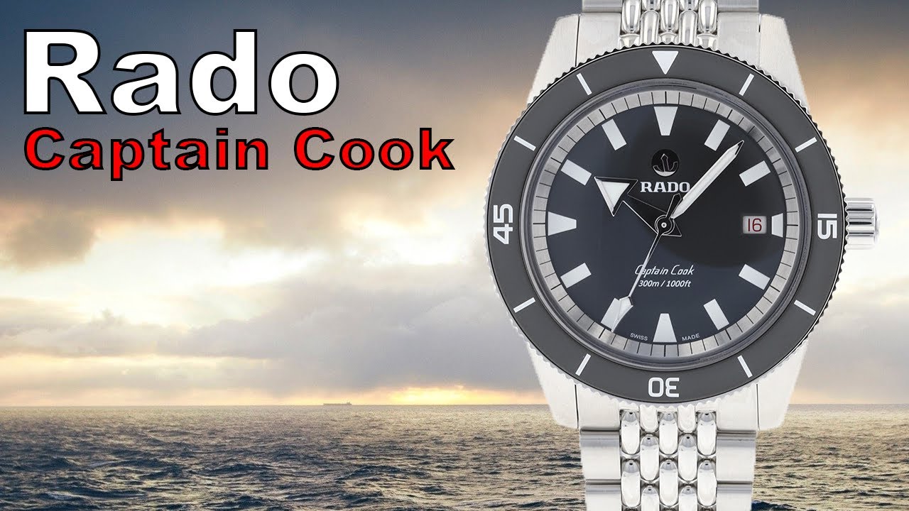 Перезапуск легенды Rado Captain Cook R32105103