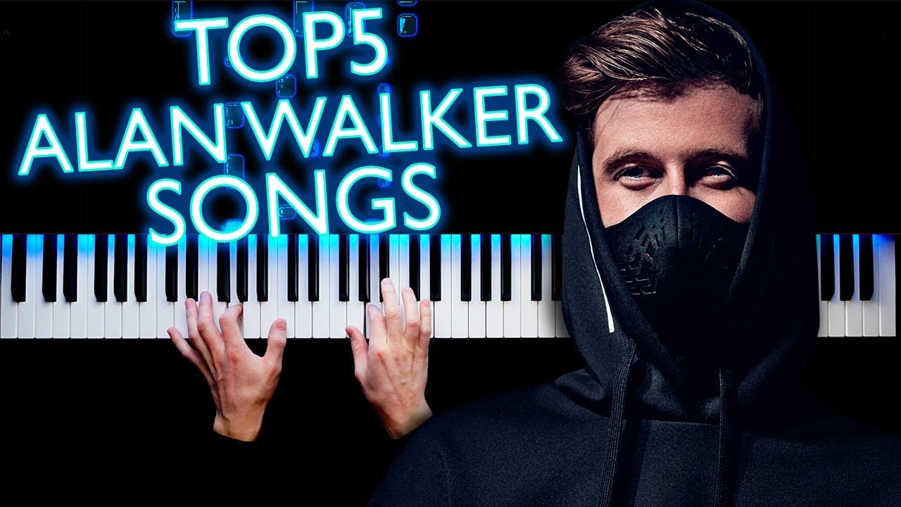 ТОП5 ПЕСЕН ALAN WALKER | НА ПИАНИНО