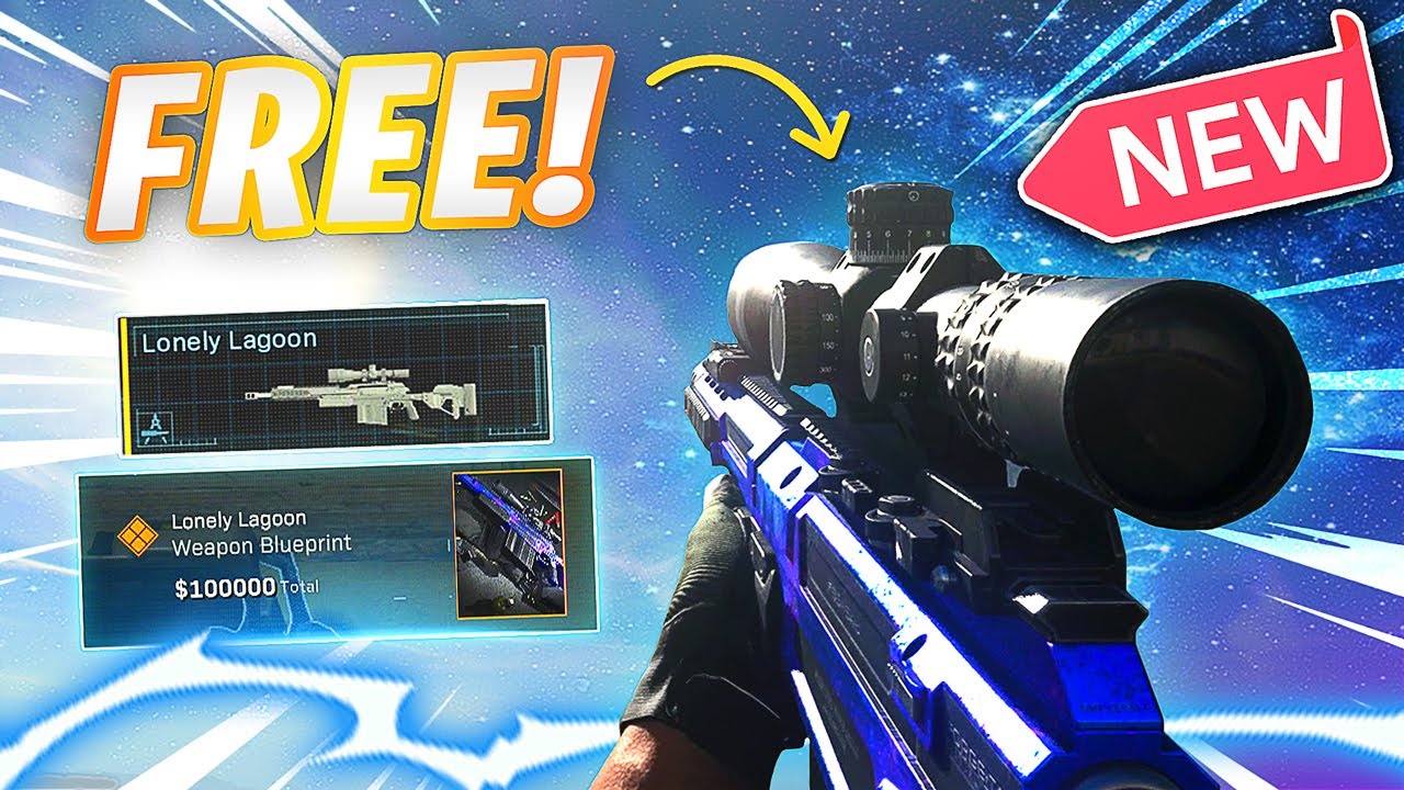 How to UNLOCK This FREE NEW SNIPER Variant in WARZONE! (Lonely Lagoon)