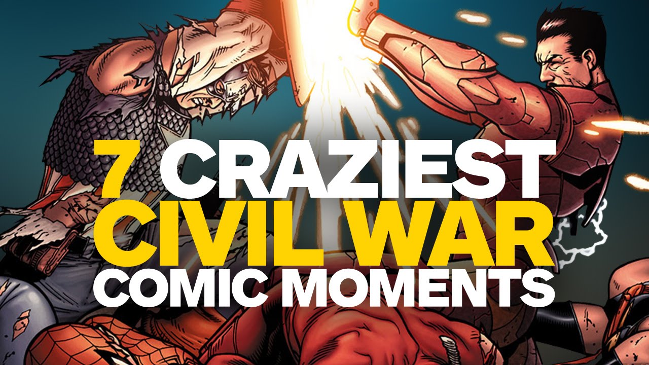 7 CRAZIEST Moments from Marvel's Civil War Comic