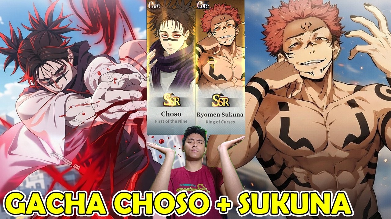 GACHA 200 TICKET DAN 1400 FRAGMENT! UPGRADE SUKUNA DAN CHOSO TERBARU - JUJUTSU BOUND SPIRITS