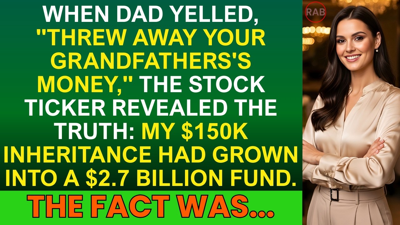 My Parents Said I Wasted My Inheritance—Until My Fund Went Public.