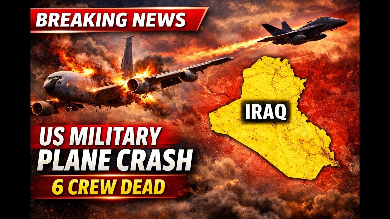6 US Air Force Crew Killed After Tanker Crash in Iraq | Full Story
