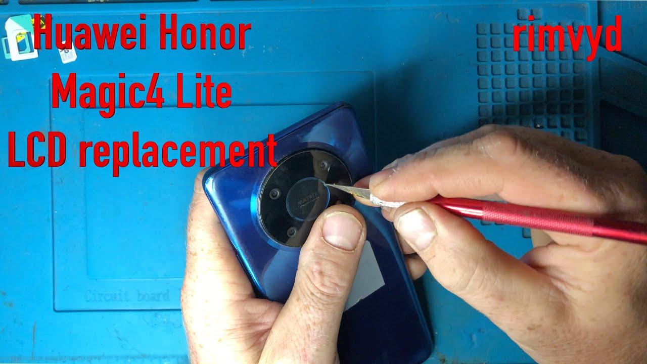 Huawei Honor Magic4 Lite How to disassembly,LCD replacement