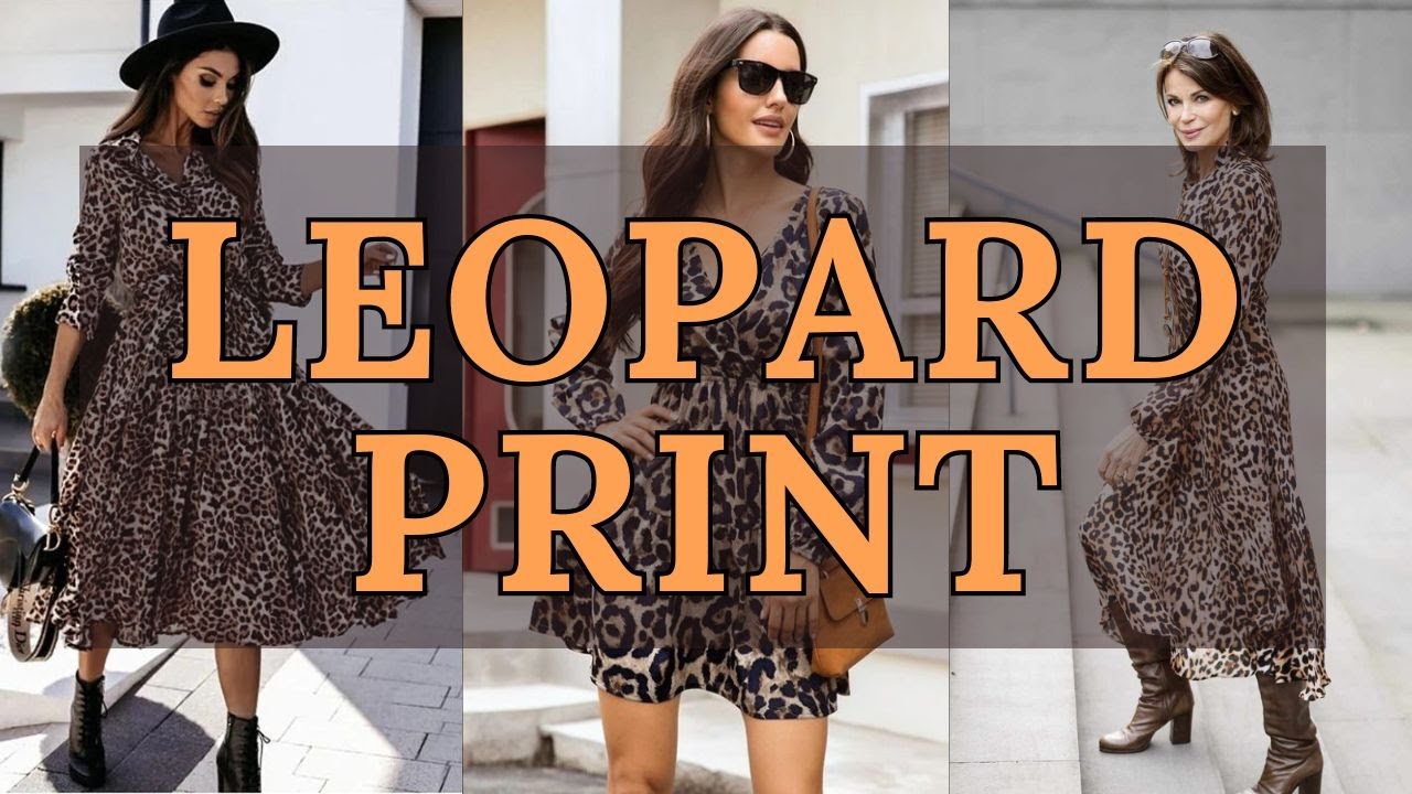 Leopard Print Dress Outfit Ideas | 2024 Fashion Trends